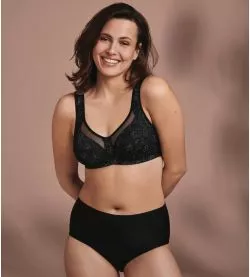 Soutien gorge sans armatures Top Comfort Clara Art Black Anthracite