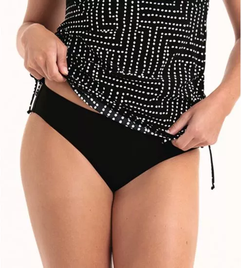 Bas de maillot de bain brésilien noir
