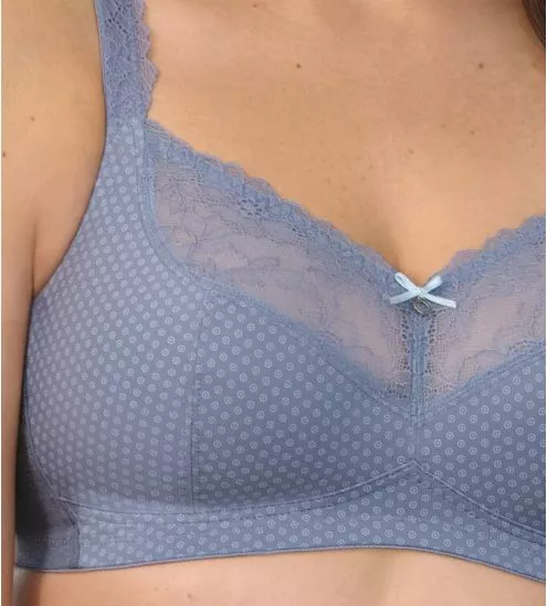 Soutien gorge sans armatures pour prothèses Eloise Medium Blue