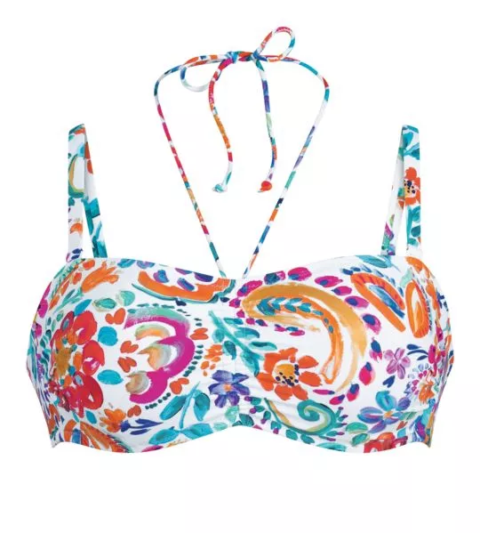 Hau t de maillot de bain pour prothèses imprimé original