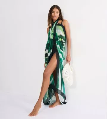 Paréo Beach My Wear Green Combination