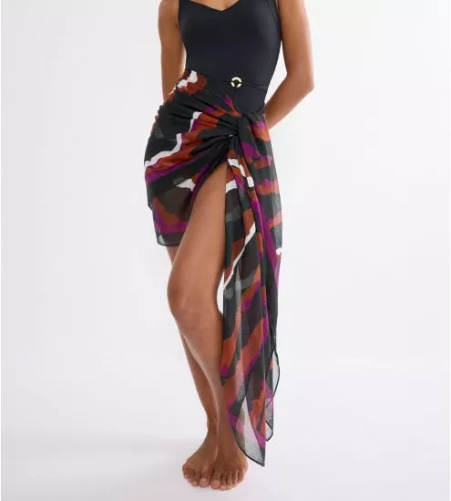 Paréo Beach My Wear Brown Dark