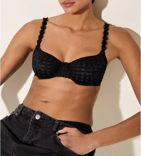 Soutien gorge moulé Avero Noir