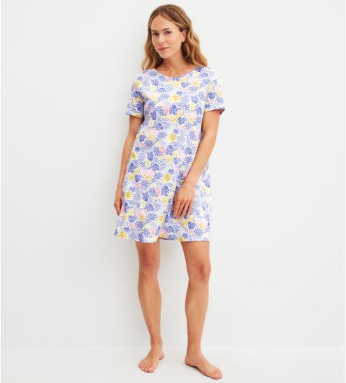 Chemise de nuite manches...