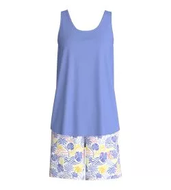 Pyjama débardeur short femme Coastal Dreams Persian Jewel