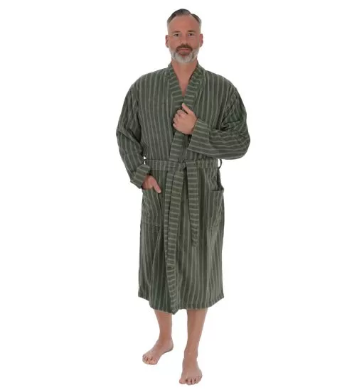 Peignoir homme en velours...