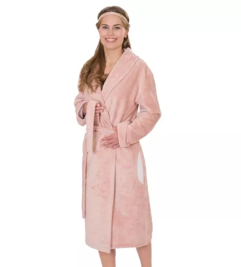 Peignoir en bambou col...