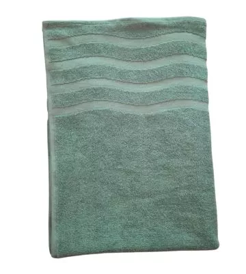 Drap de plage 100% coton 100x180cm Vert