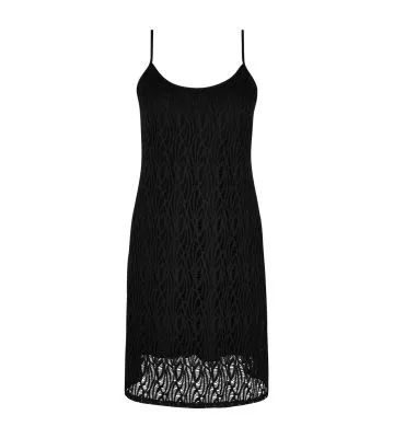 Robe de plage noire L'Ondine