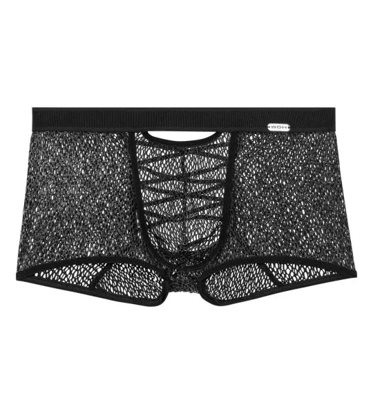 Boxer sexy homme Night Universe Silver Grey