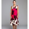 Robe longue sans manches Rose & Rouge