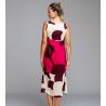 Robe longue sans manches Rose & Rouge