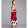 Robe longue sans manches Rose & Rouge