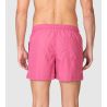 Short de bain homme uni Magenta