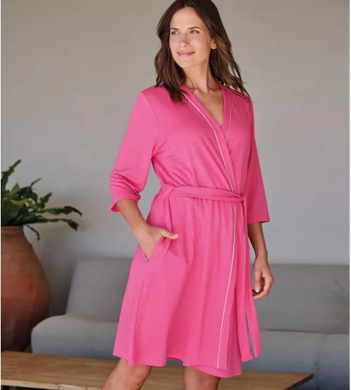 Kimono-Bademantel-Frauenhül...
