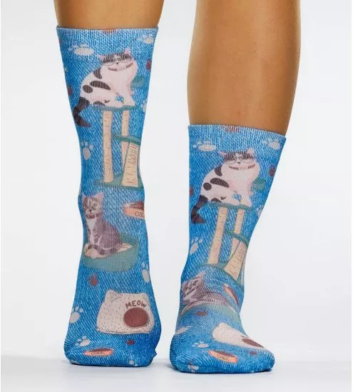Chaussettes mi hautes Cat Life
