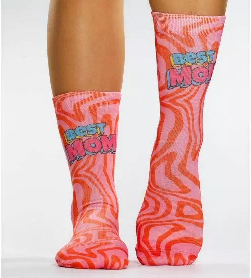 Chaussettes maman imprimé...