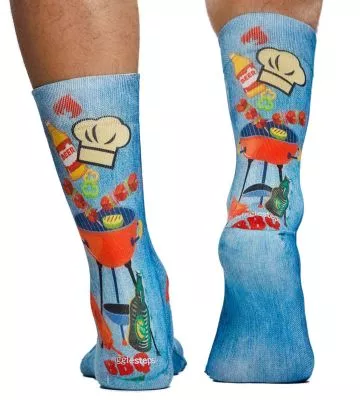 Chaussettes BBQ pour homme