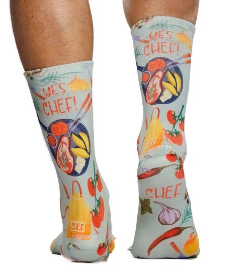 Chaussettes homme "Yes Chef"