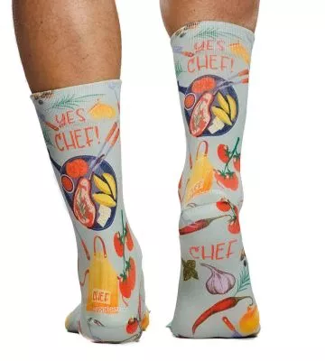 Chaussettes homme "Yes Chef"
