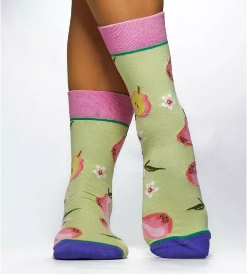 Chaussettes femme imprimé...