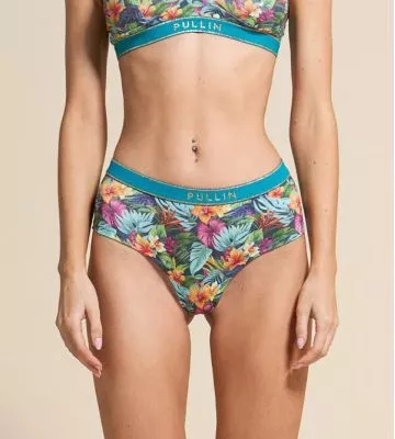 Shorty femme imprimé Jungle