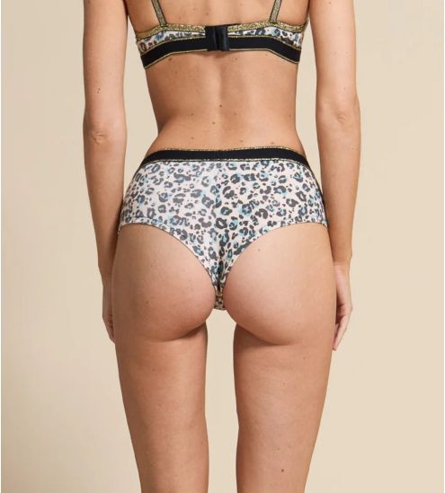 Shorty Femme gedruckt Leo