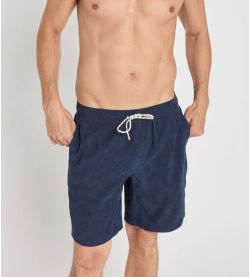 Short de plage bleu marine