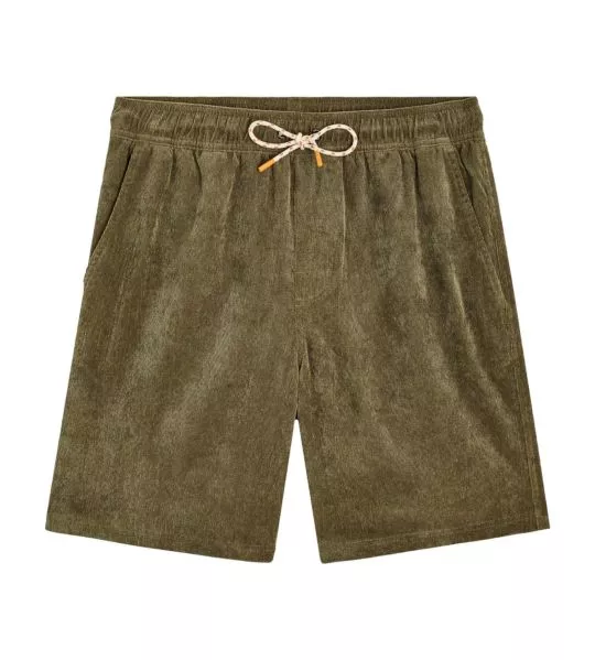 Short de plage kaki