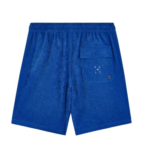 Short de plage bleu royal