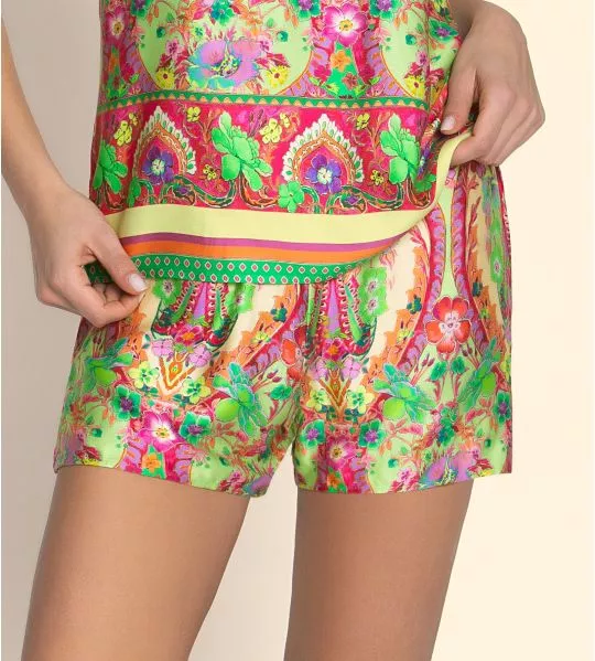 Short imprimé Libertine en Fleurs Nature Libertine