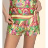 Short imprimé Libertine en Fleurs Nature Libertine