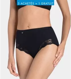 Culotte galbante Sloggi Romance NOIR