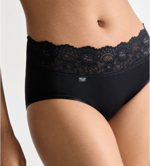 Midi Slip Sloggi Black Romance
