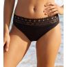 Bath brief ADILEAVY black seam