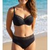 Top of bikini ADILEAGE black seam