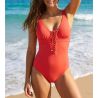 Swimsuit 1 piece Monaco red