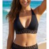 Top of swimsuit black triangle