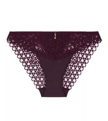 Slip italien Éloge du Désir Deep Berry