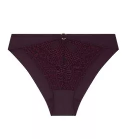 Slip brésilien Éloge du Désir Deep Berry
