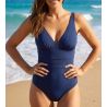 Maillot 1p coupé poitrine Addict BLEU NUIT