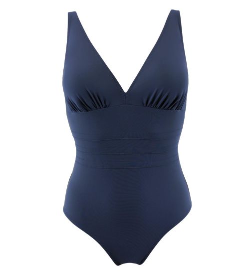 Maillot 1p coupé poitrine Addict BLEU NUIT