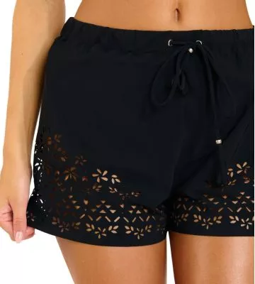 Short de plage Solsea Huawei Noir