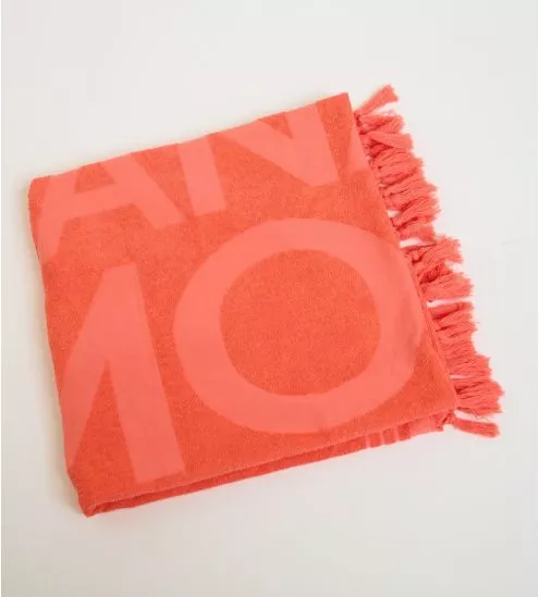 Drap de plage en éponge Corail
