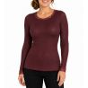Pullover Fine Braune Wolle & Seide Kakao