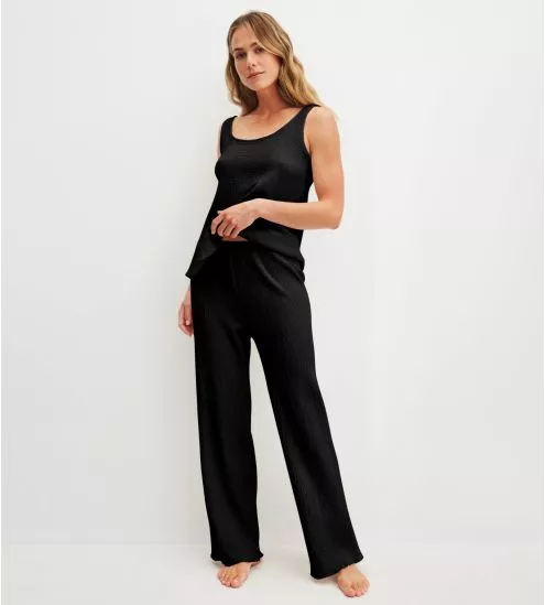 Pantalon léger noir femmeFavourites Layering
