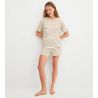Short de pyjama Favourites Layering Charm Cream