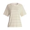 T-shirt rayé femme Favourites Layering Charm Cream