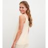 Débardeur beige femme Favourites Layering Charm Cream