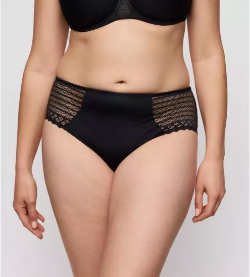 Culotte haute noire Side